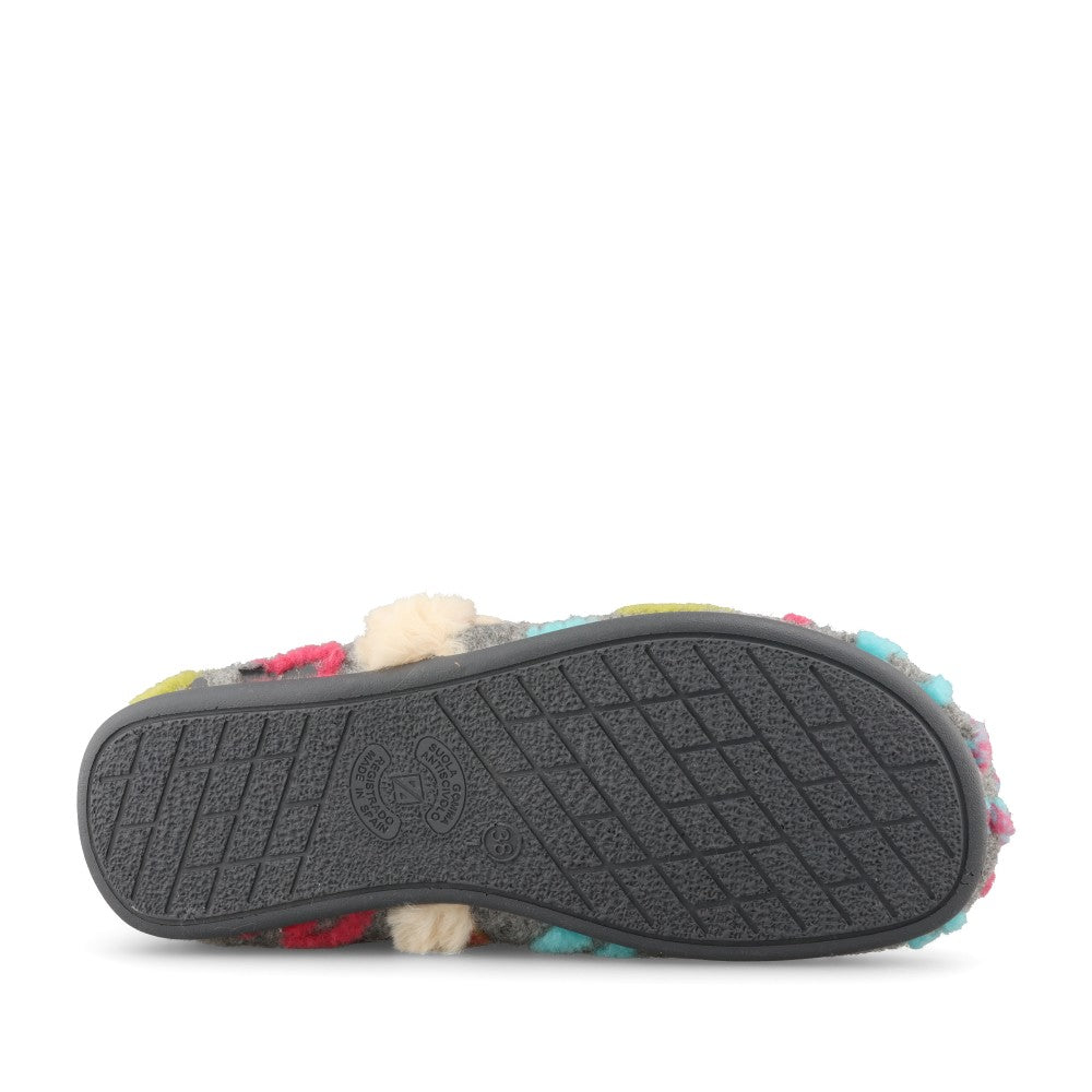Lunar Ladies Angel KLA234 Slipper In Grey