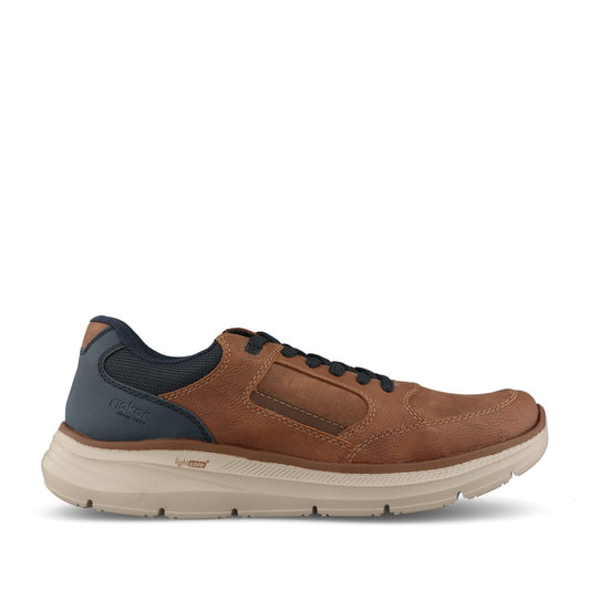 Rieker Mens B1801 Lace Shoe In Brown