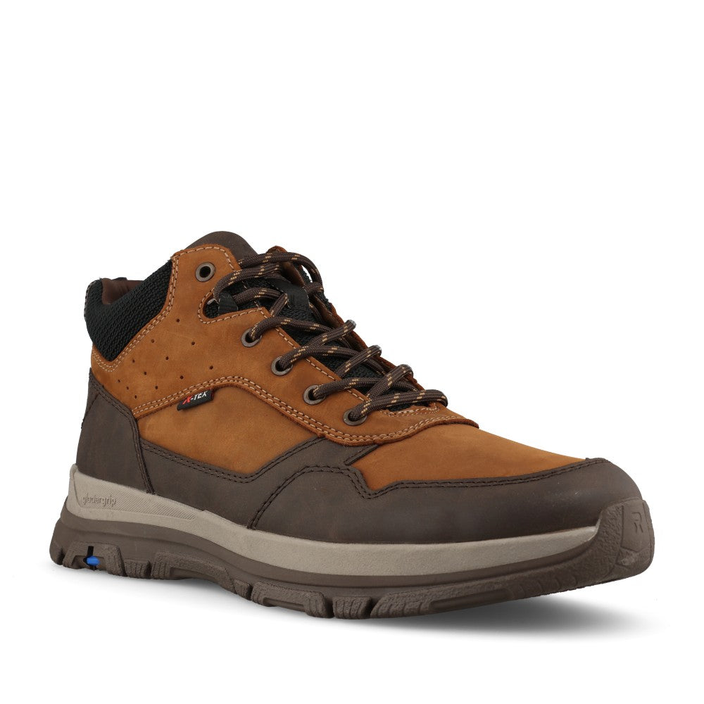 Rieker Mens B9502-22 Lace Boot In Brown