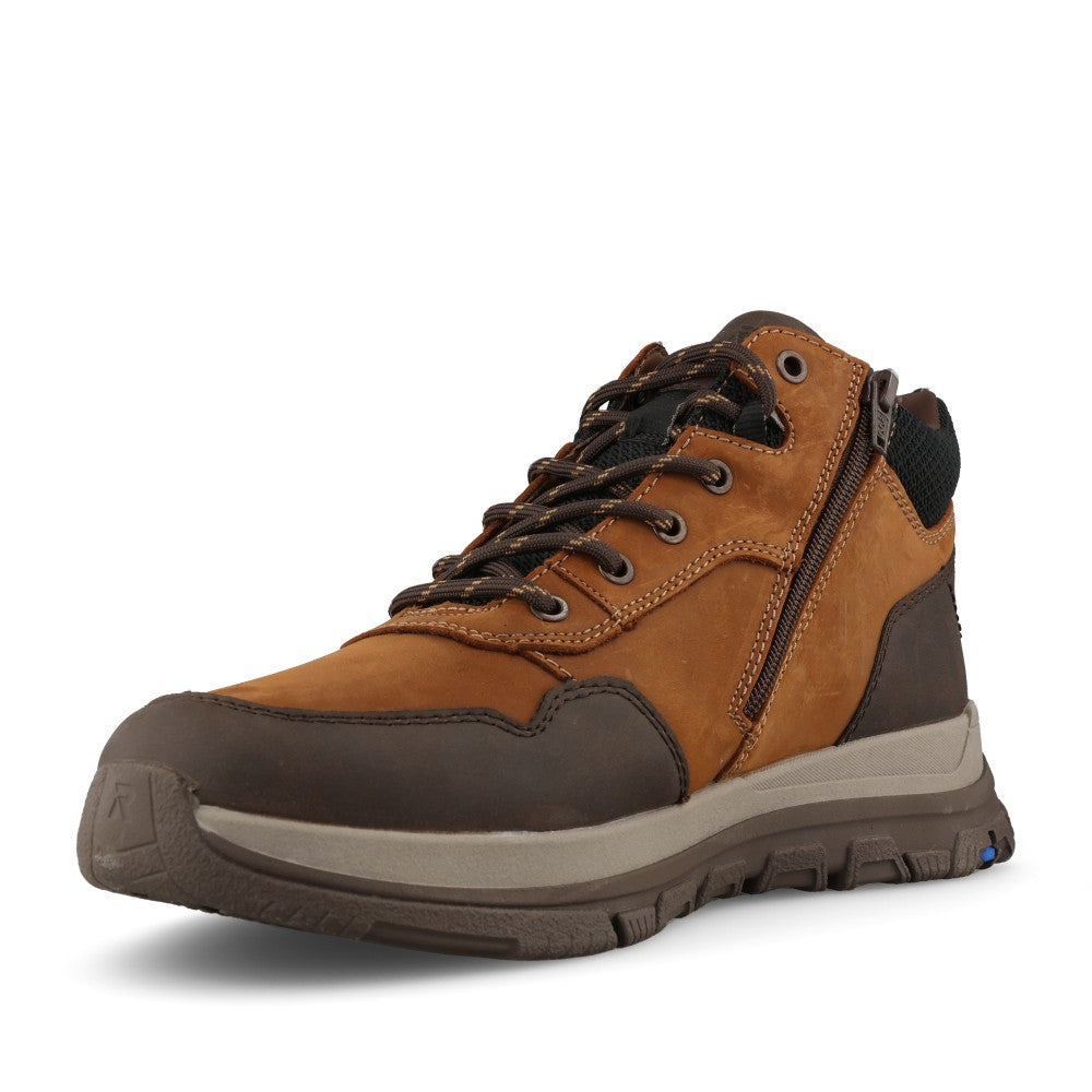 Rieker Mens B9502-22 Lace Boot In Brown
