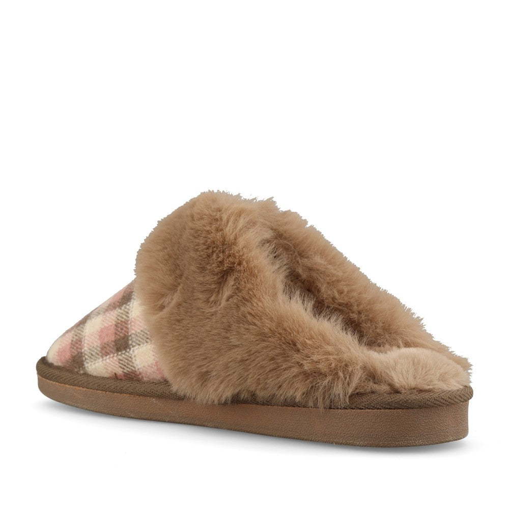 Jo & Joe Ladies Ballyclare Slipper In Brown