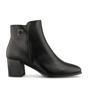 Ladies Patrizio Como Burunzo Ankle Boot in Nero