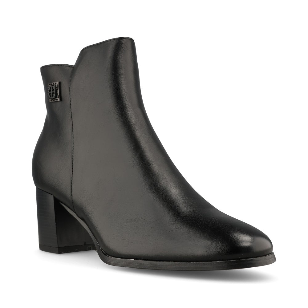 Ladies Patrizio Como Burunzo Ankle Boot in Nero