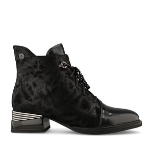 Loretta Vitale Ladies C38155 Ankle Boot In Black