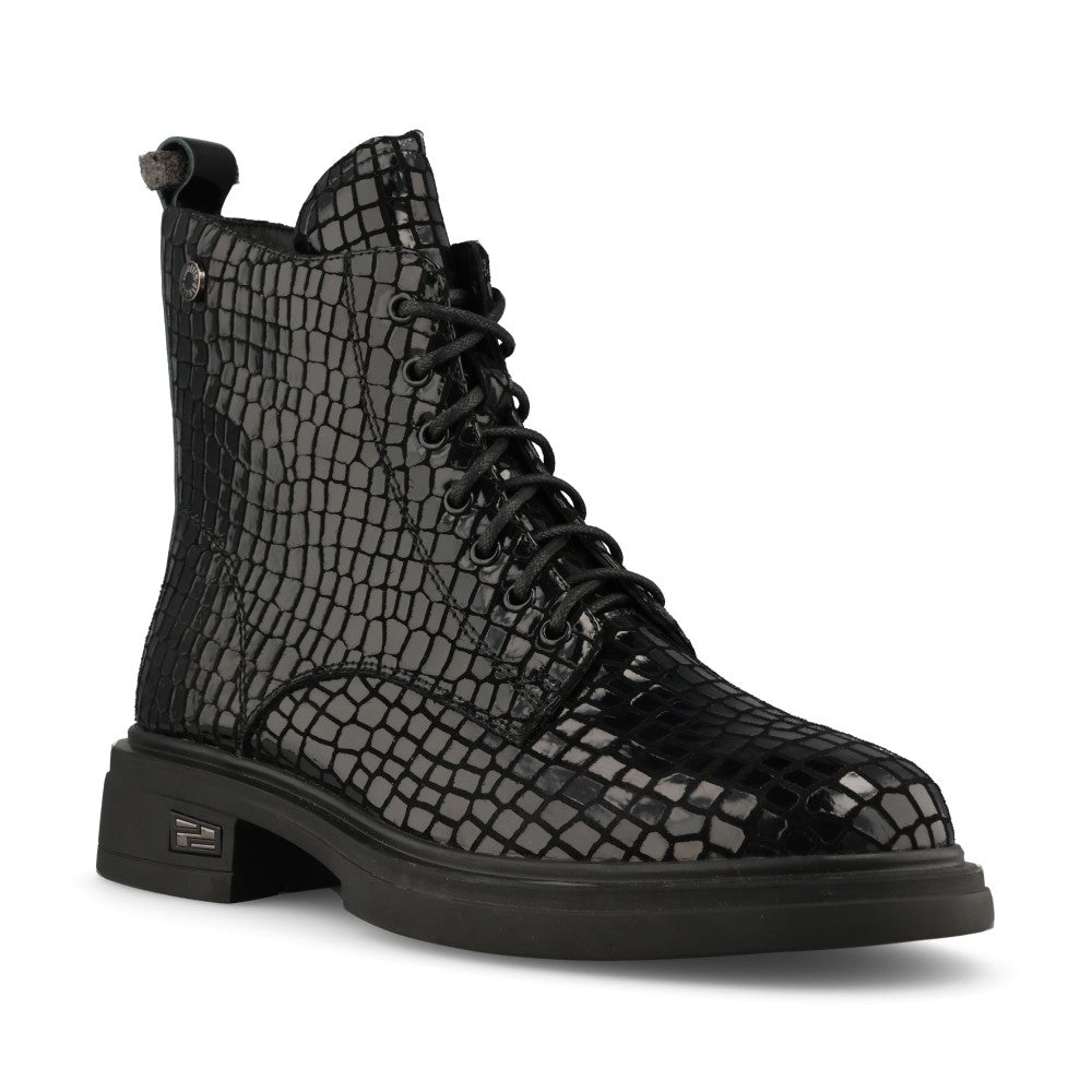 Loretta Vitale Ladies C4204 Ankle Boot In Black