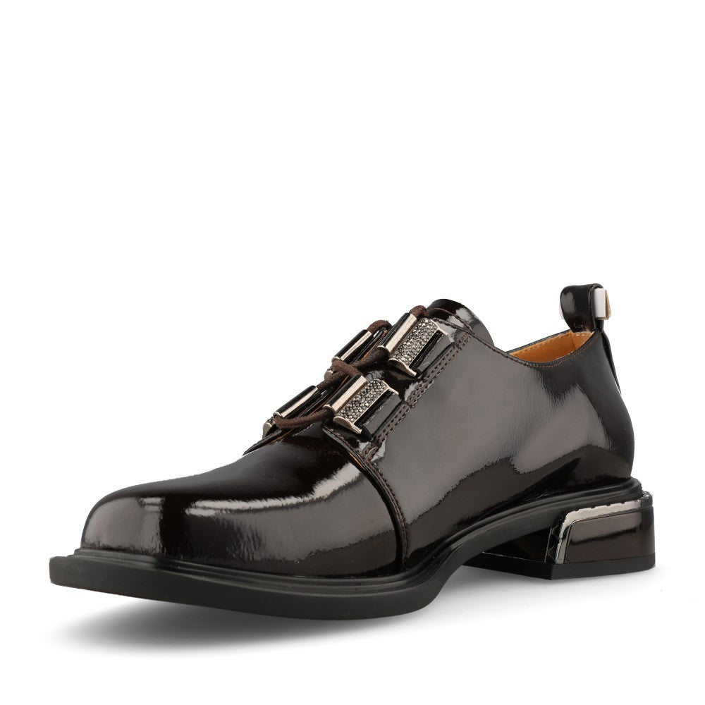 Loretta Vitale Ladies C9678 Shoe In Choco