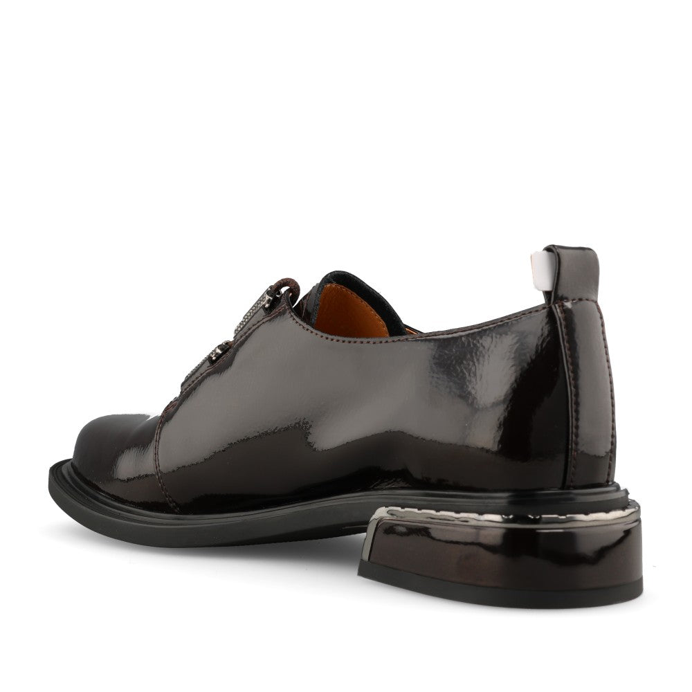 Loretta Vitale Ladies C9678 Shoe In Choco