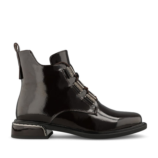 Loretta Vitale Ladies C9699 Ankle Boot In Brown
