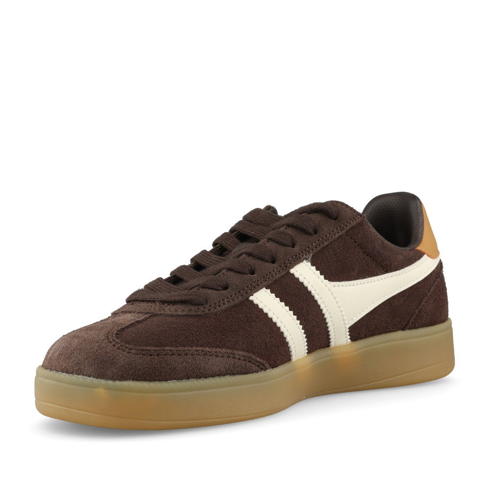 Gola Ladies Viper CLB735 Trainer In Dark Brown