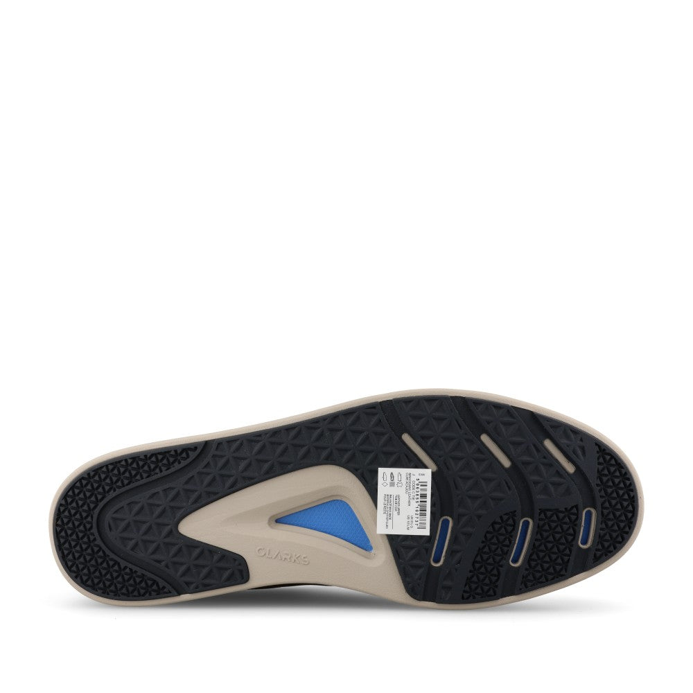 Mens Code C Tie G-fit Leather Trainer in Mahogany
