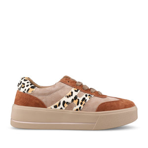Ladies Patrizio Como Cremona Trainer in Leopardo