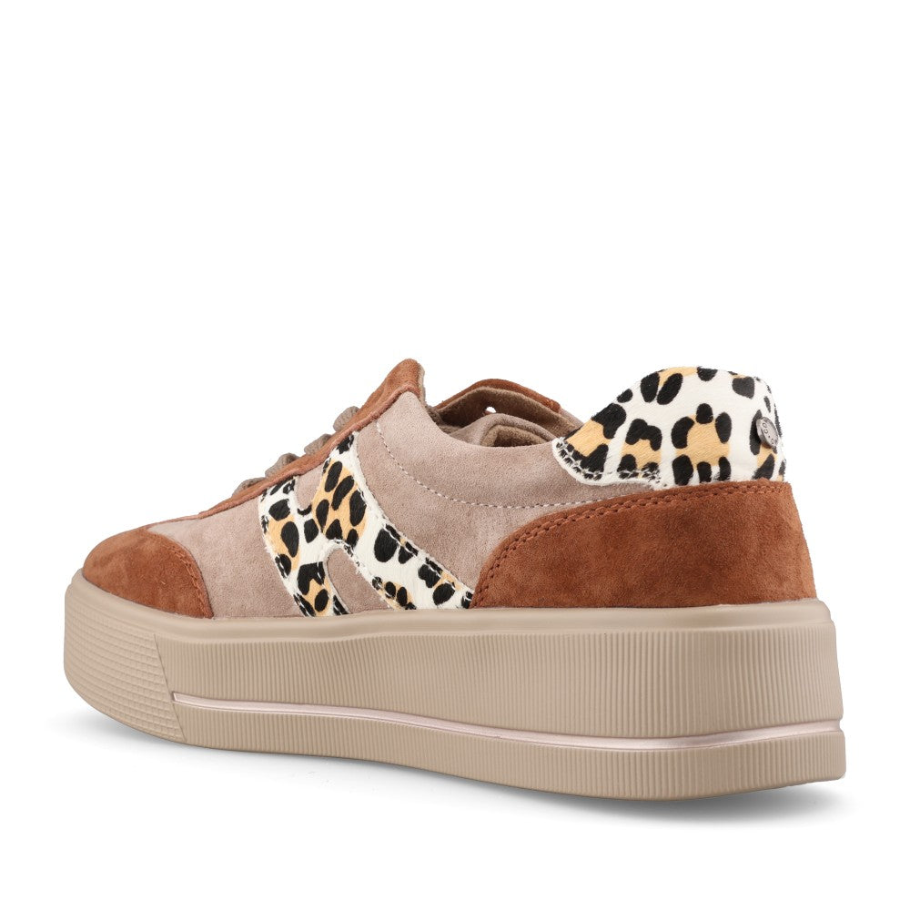 Ladies Patrizio Como Cremona Trainer in Leopardo
