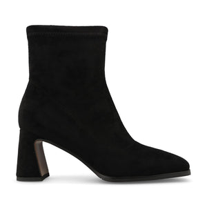 Redz Ladies D2073-V176 Ankle Boot In Black Suede