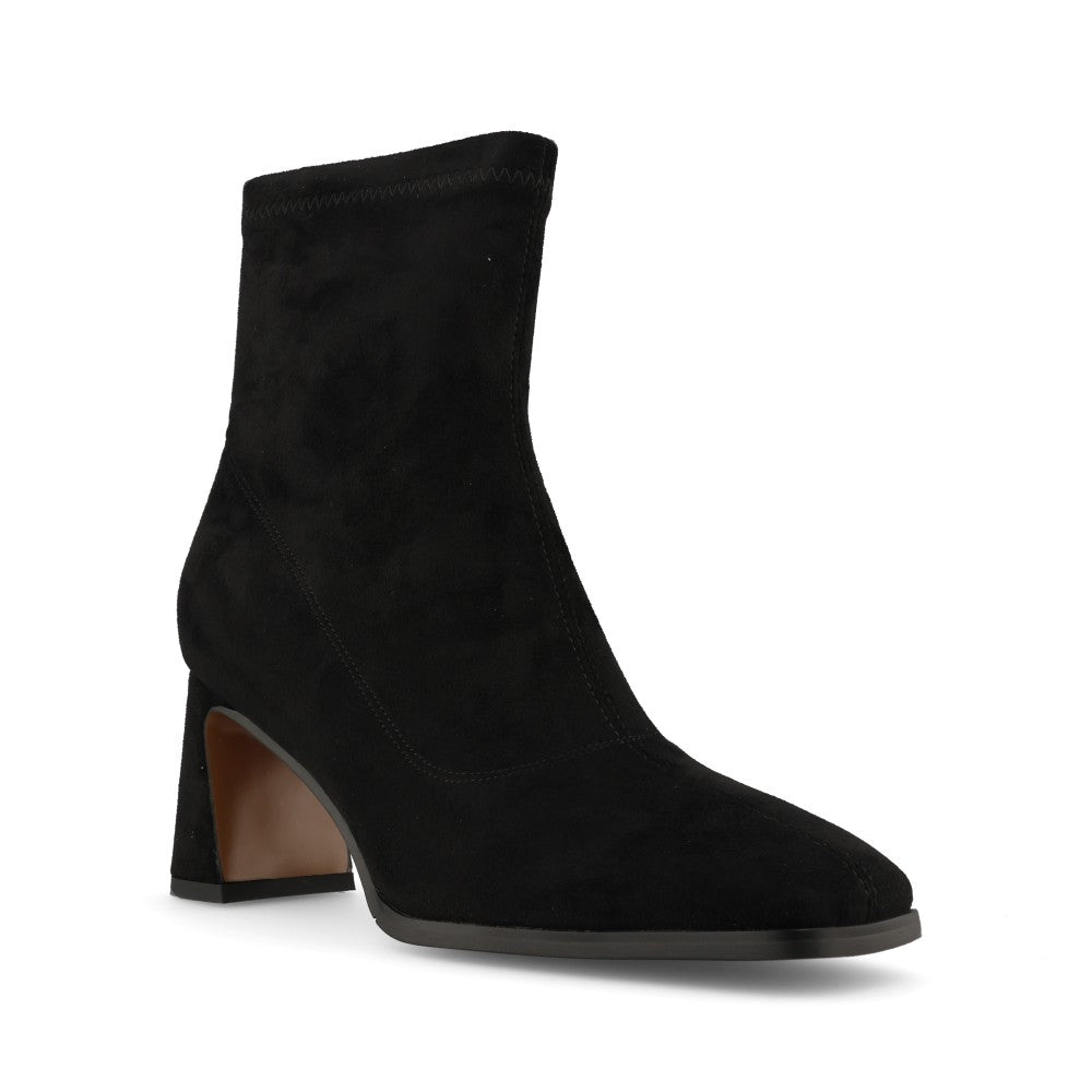 Redz Ladies D2073-V176 Ankle Boot In Black Suede