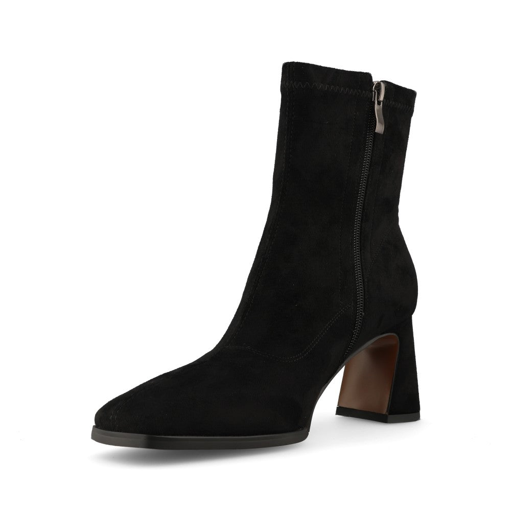 Redz Ladies D2073-V176 Ankle Boot In Black Suede