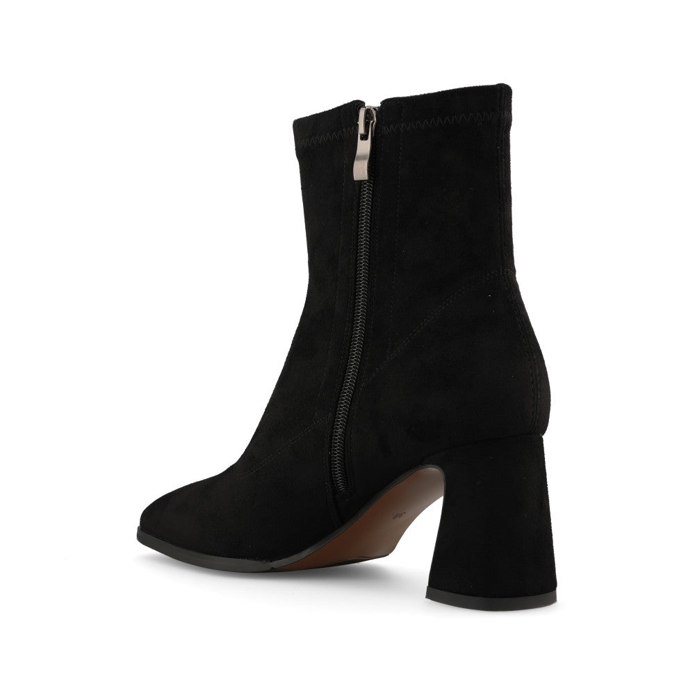 Redz Ladies D2073-V176 Ankle Boot In Black Suede