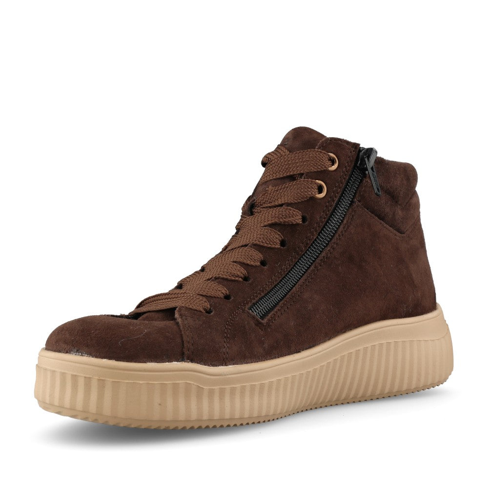 Remonte Ladies D3E70-25 Lace Boot In Brown