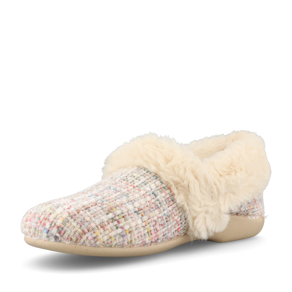 Lunar Ladies Dana KLA259 Slipper In Beige
