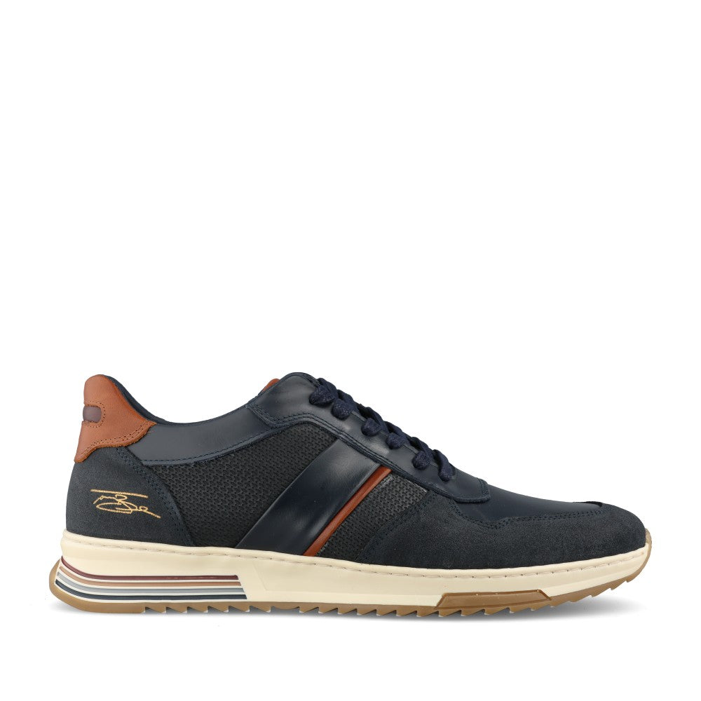 Lloyd & Pryce Mens Deaves Trainer In Navy