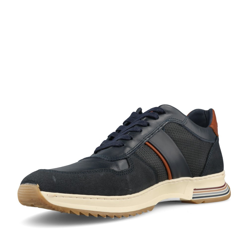 Lloyd & Pryce Mens Deaves Trainer In Navy