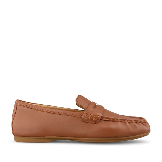 Fitflop Ladies Delicato Leather AAN-E48 Shoe in Tan