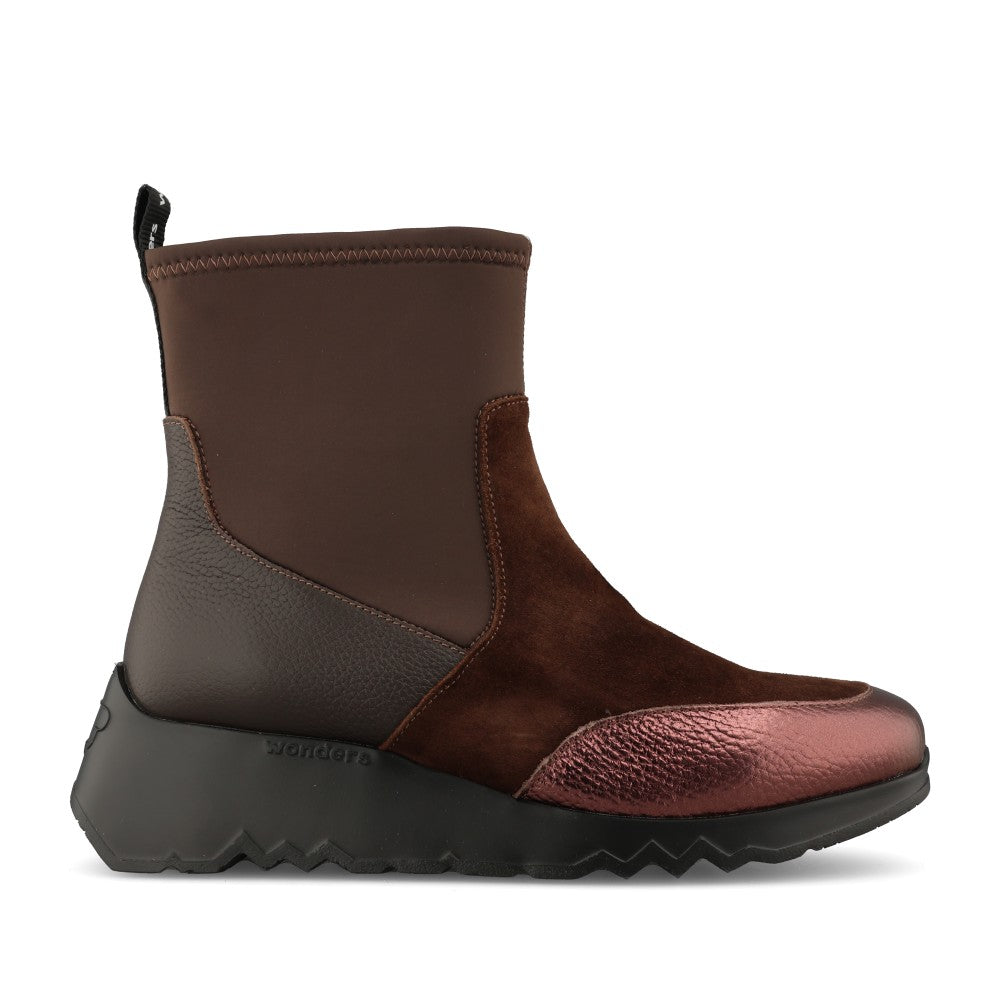 Wonders Ladies E-6782 Boot In Copper