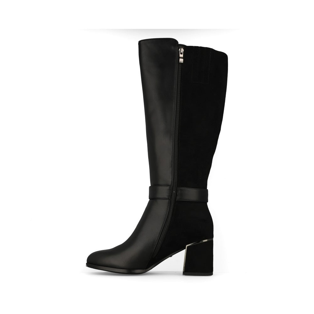 Redz Ladies E646 Long Leg Boot In Black