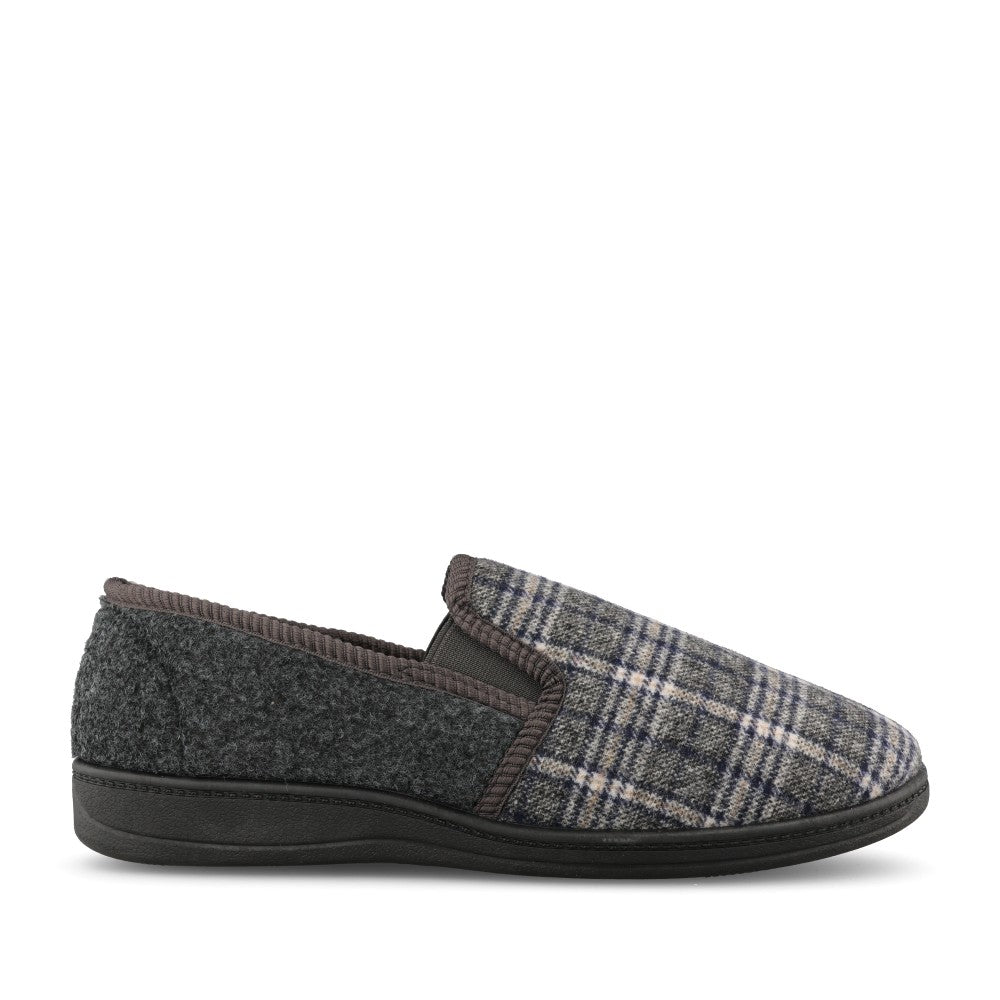Jo & Joe Mens Eamon Slipper In Grey