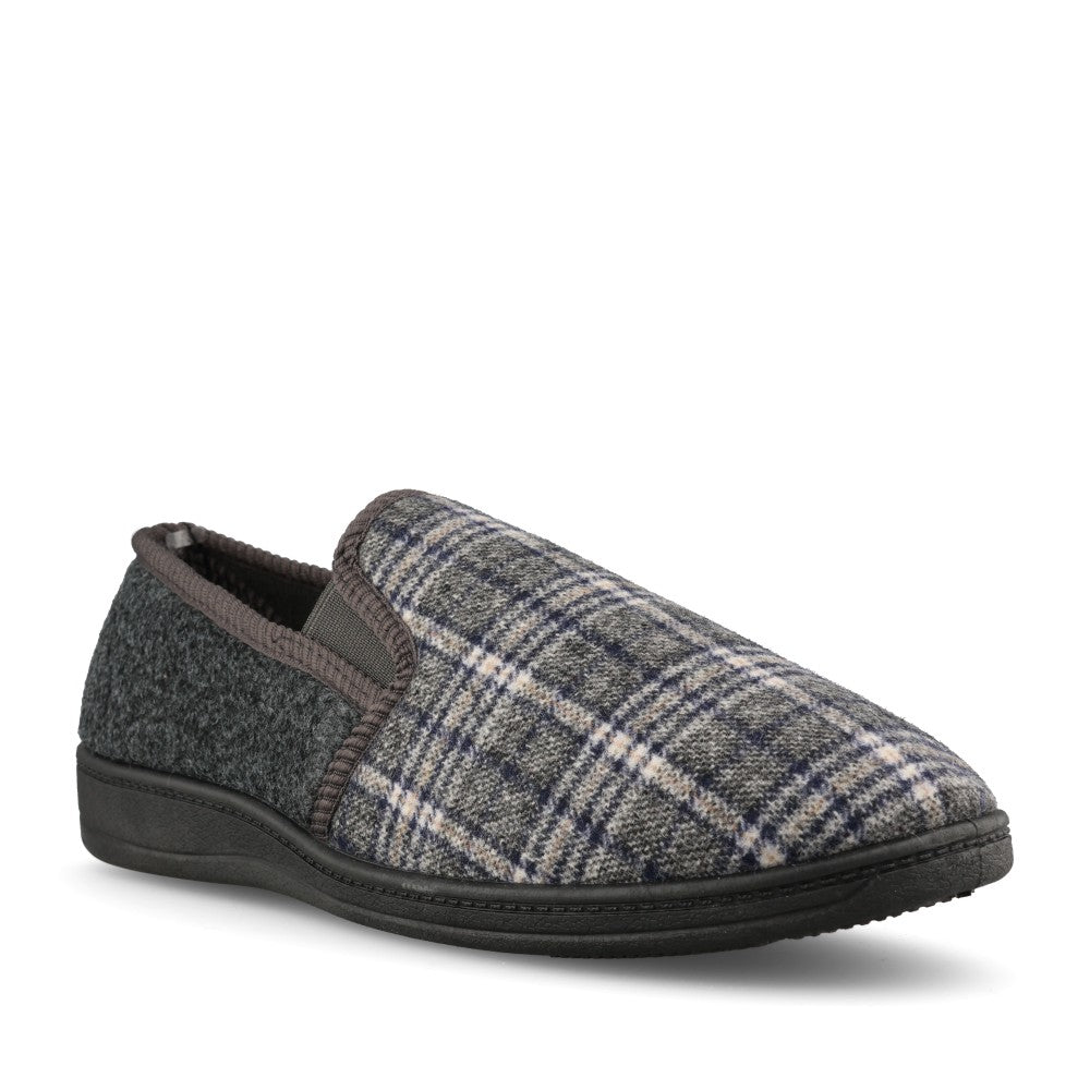 Jo & Joe Mens Eamon Slipper In Grey