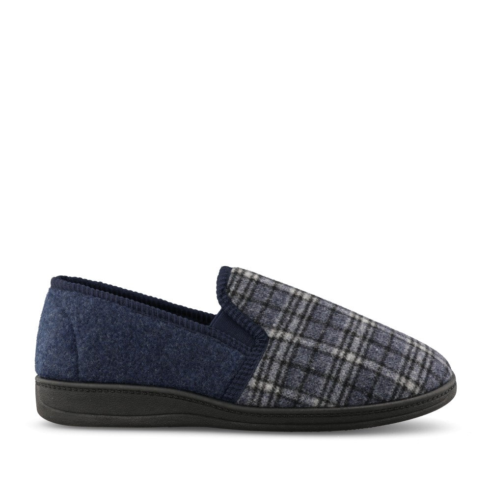 Jo & Joe Mens Eamon Slipper In Navy