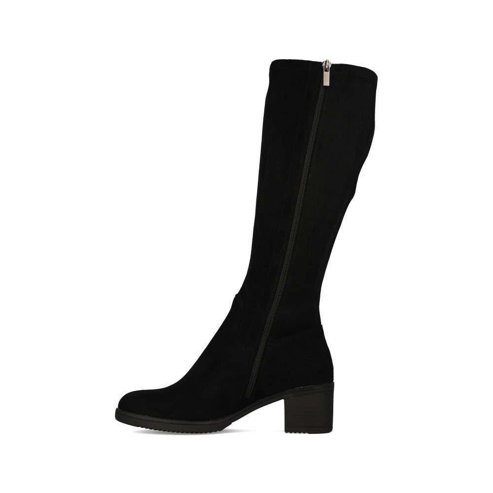 Ladies Patrizio Como Lazzaro Long Leg Boot in Nero