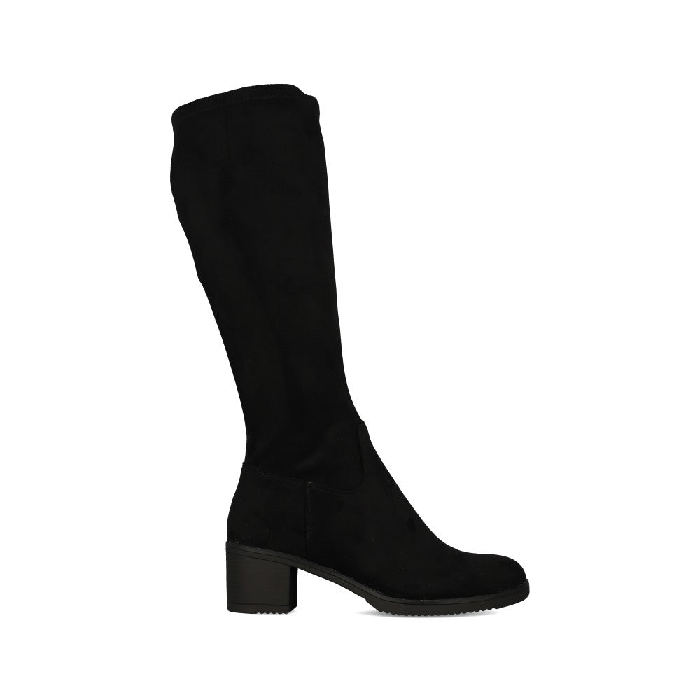 Ladies Patrizio Como Lazzaro Long Leg Boot in Nero