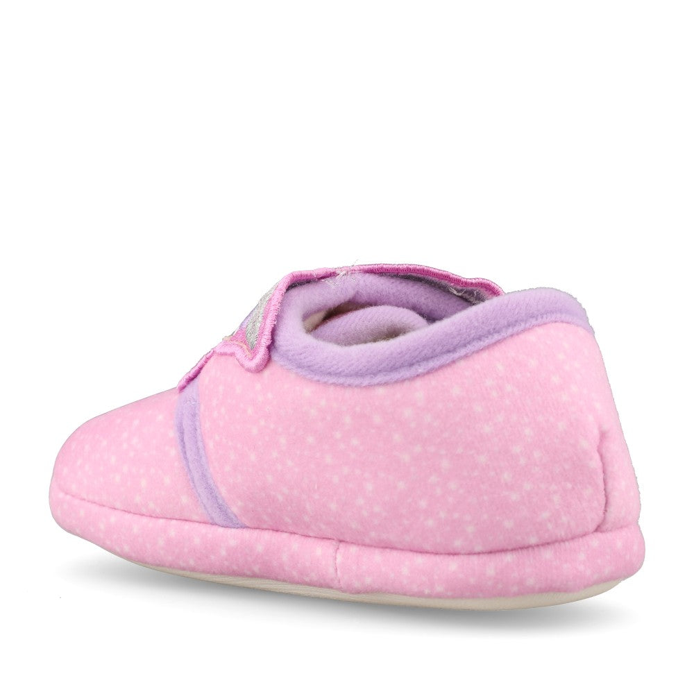 Clarks Girls Fluffy Snug T G-Fit Slipper in Pink