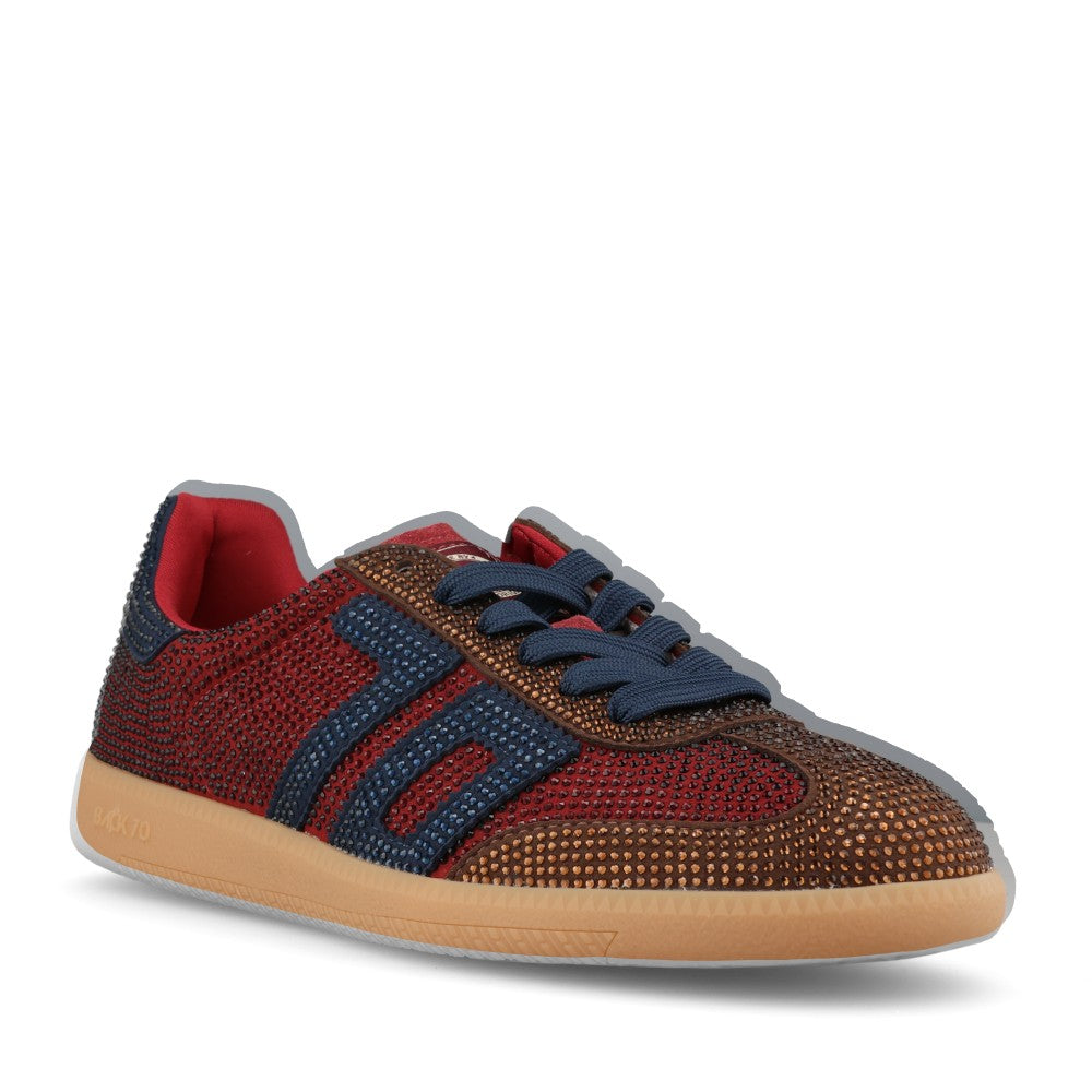 Back 70 Ladies Cloud FW26-Star003 Trainer In Coffee