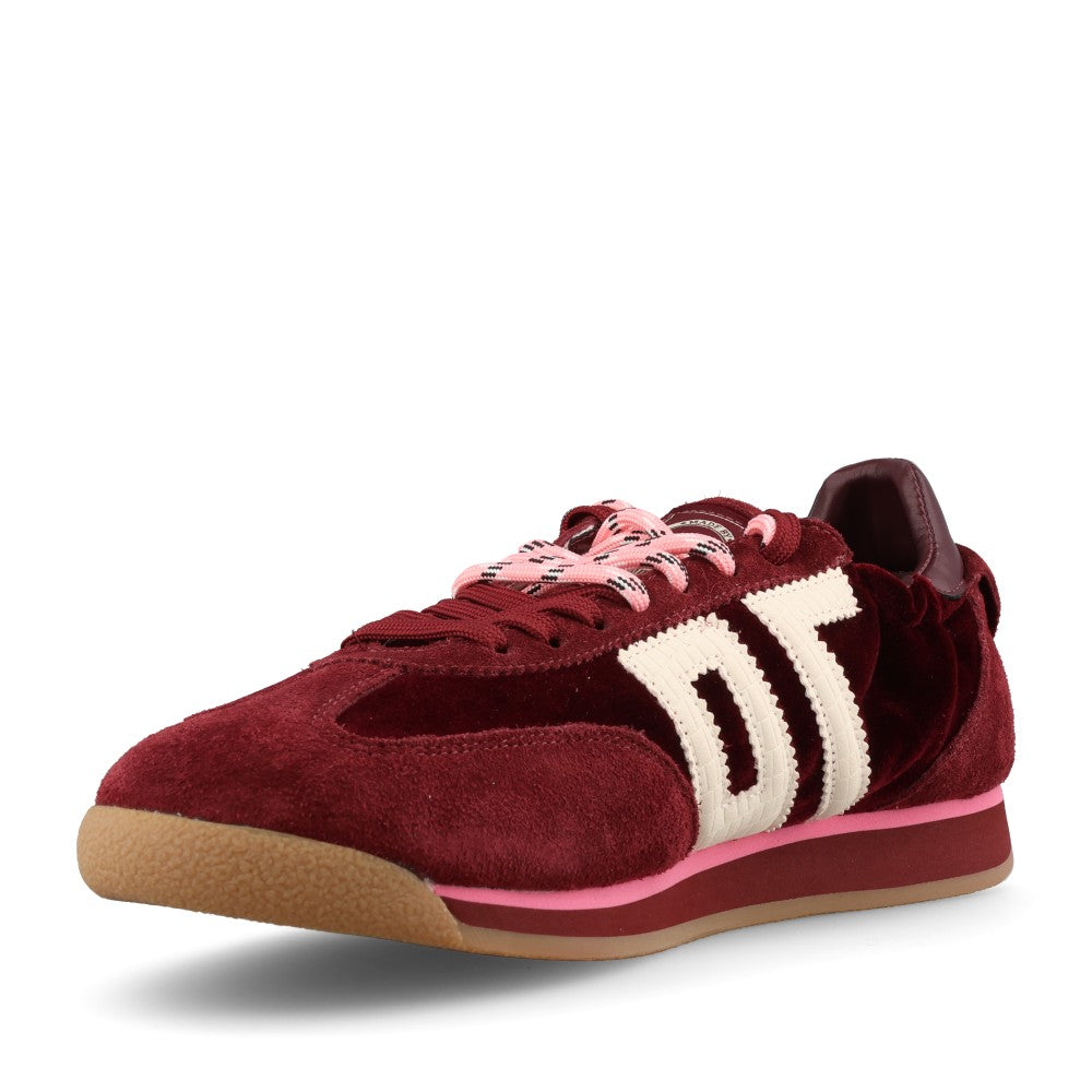 Back 70 Ladies Rocket FW26-V003 Trainer In Wine