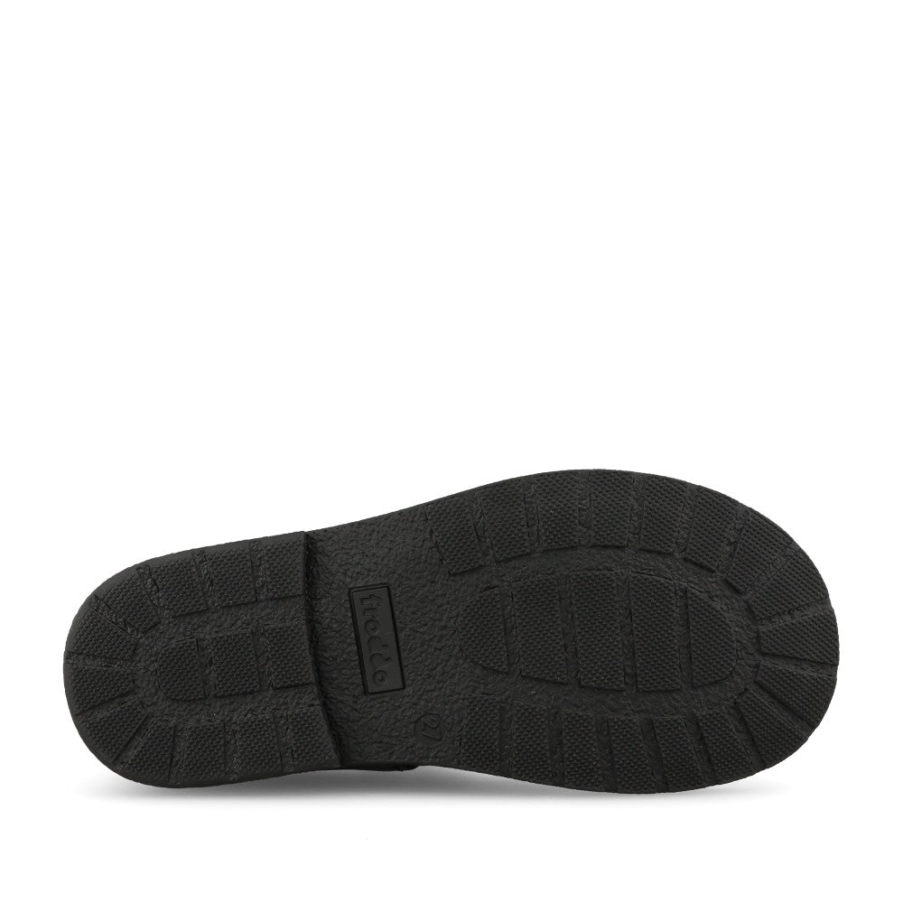Froddo Girls G3140186 Evia T-Bar in Black Leather