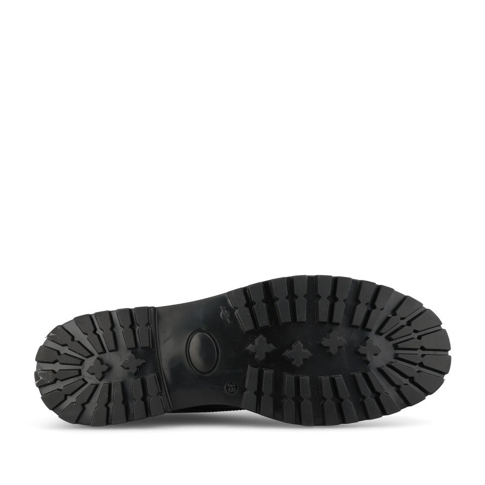 Froddo Girls G4130077 Laced Brogue in Black Patent
