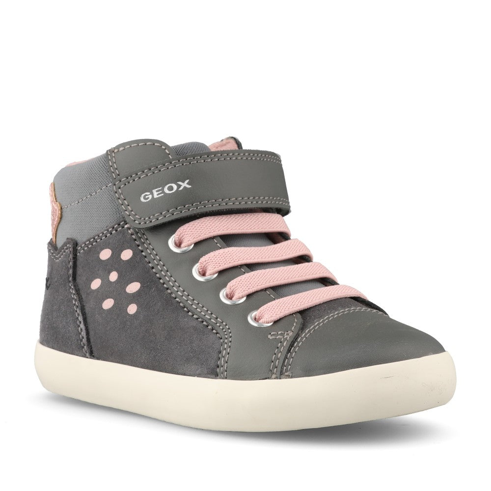 Geox Girls Gisli B661MA Ankle Boot In Dark Grey