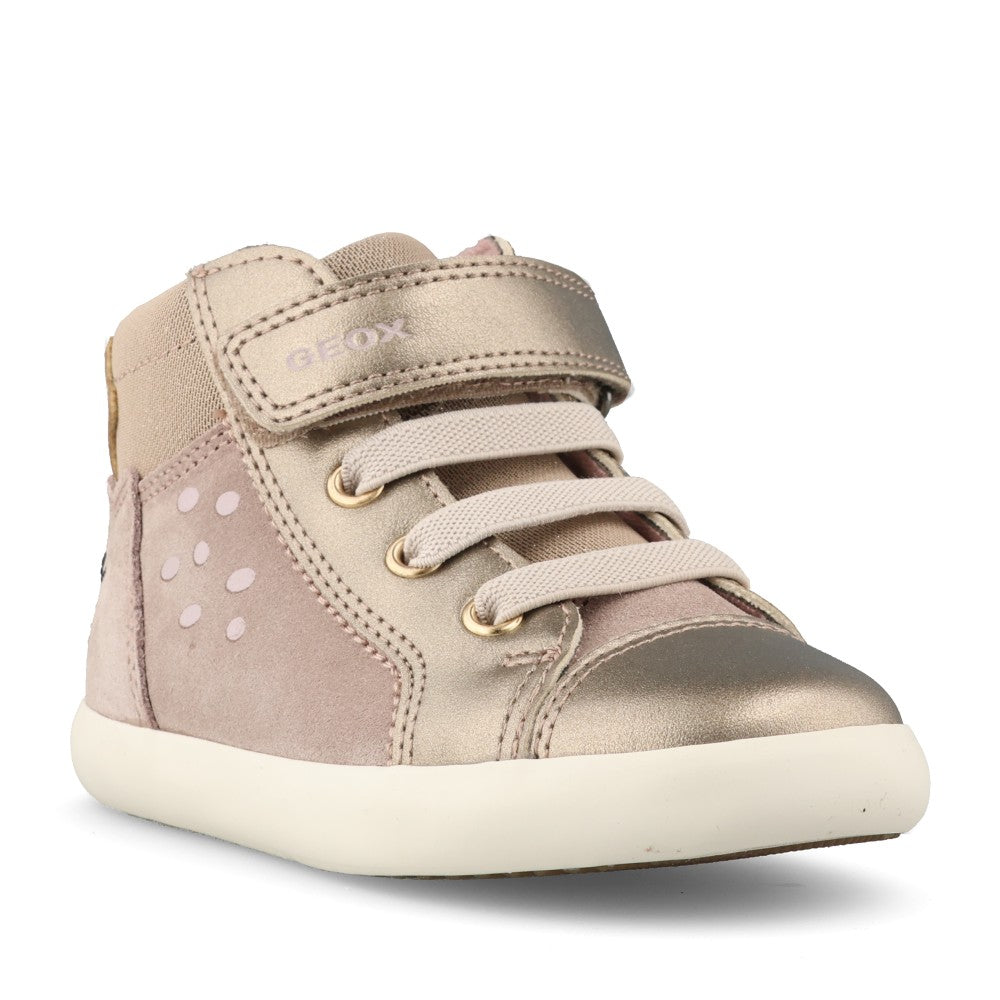 Geox Girls Gisli B661MA Ankle Boot In Dark Beige