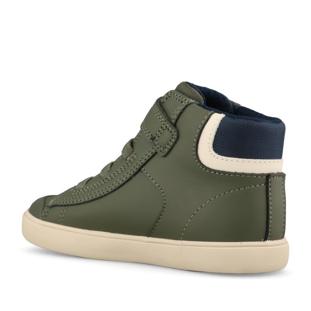 Geox Boys Gisli B461NA Trainer In Dark Green