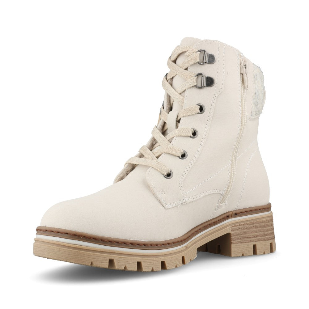 Lunar Ladies Chantelle GLB238 Boot In Beige