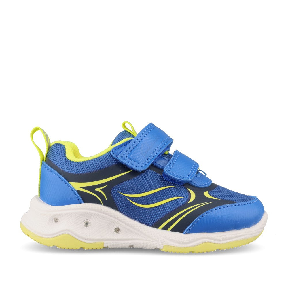 Clarks Boys Gleam Glow T G-Fit Trainer in Blue
