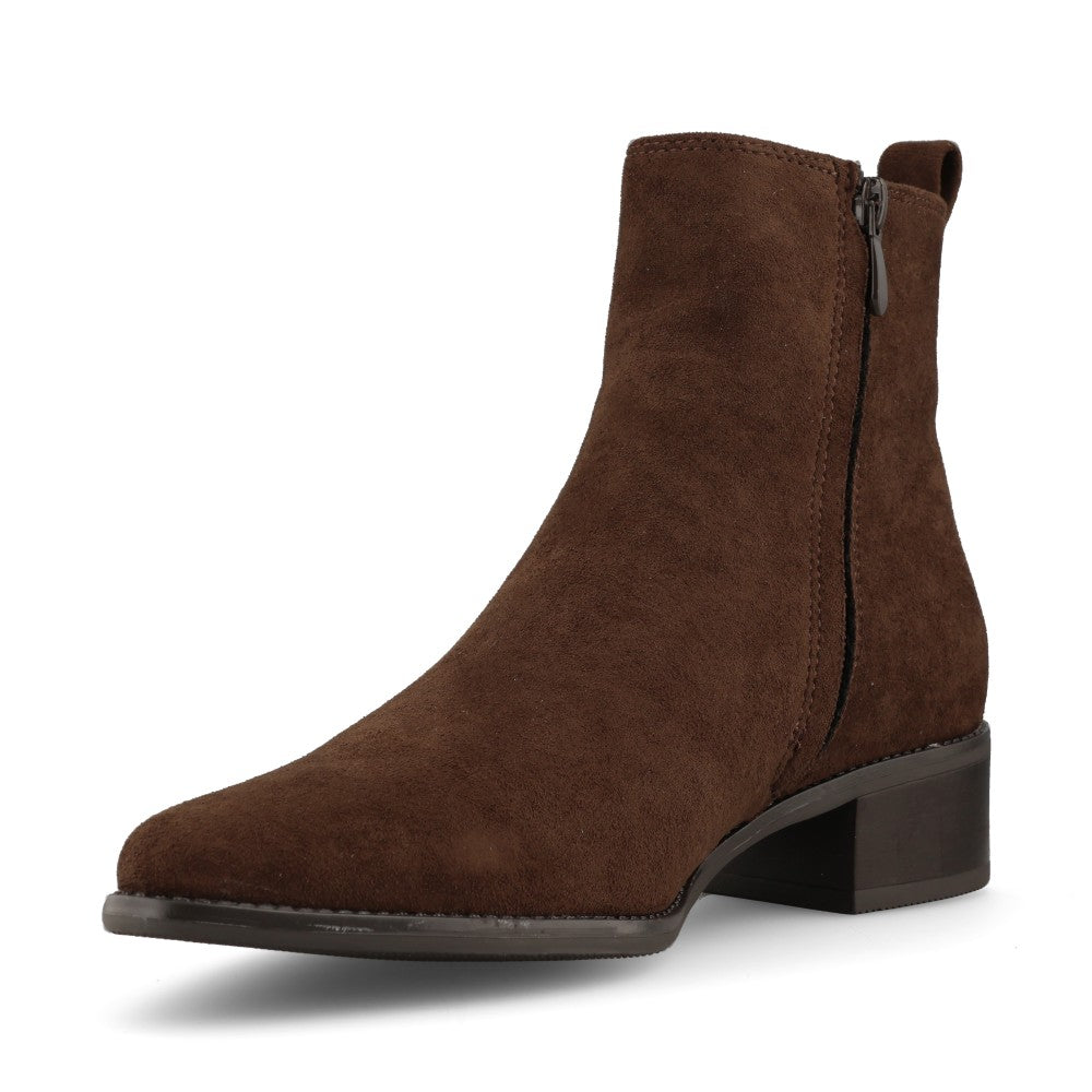 Lunar Ladies Kirsty GLT006 Ankle Boot In Brown