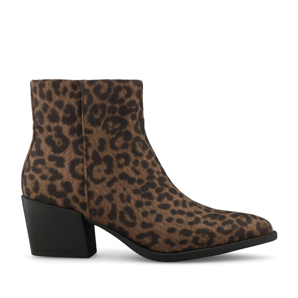 Lunar Ladies Katia GLT010 Ankle Boot In Ocelot