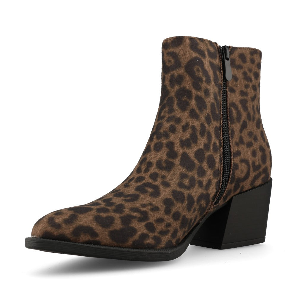 Lunar Ladies Katia GLT010 Ankle Boot In Ocelot