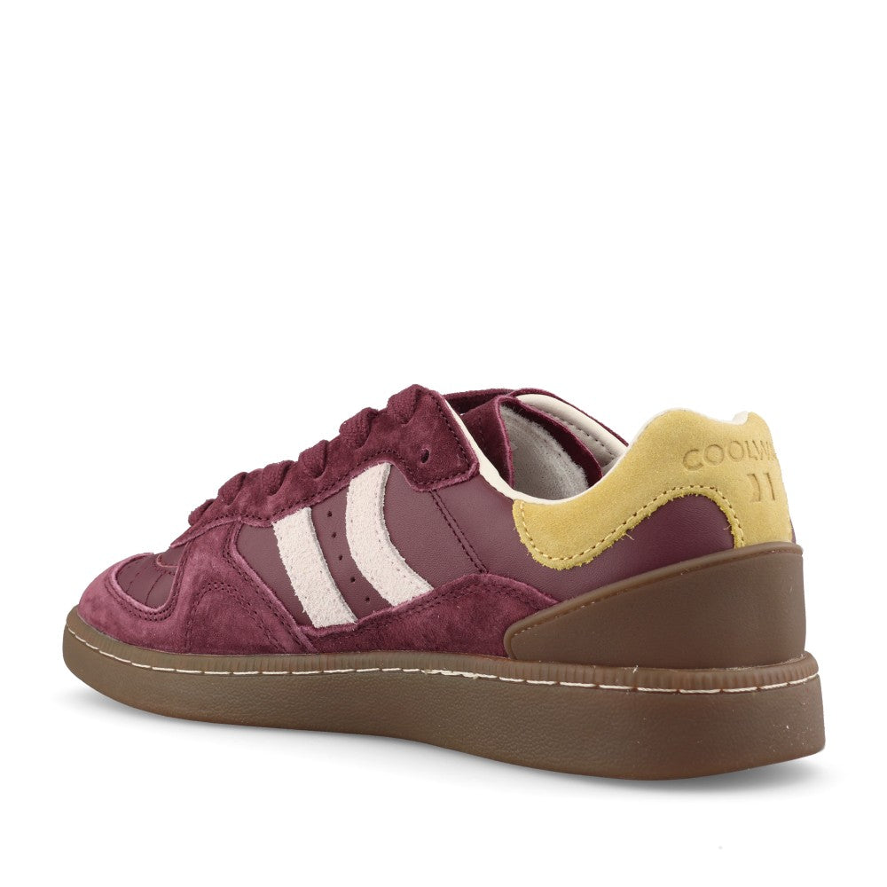 Coolway Ladies Goal 7603297 Trainer In Burgundy