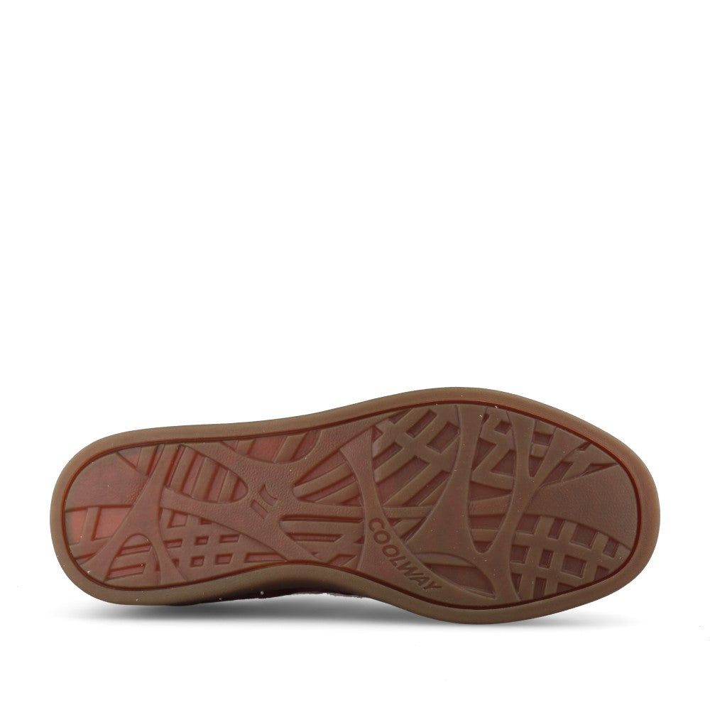 Coolway Ladies Goal 7603297 Trainer In Burgundy