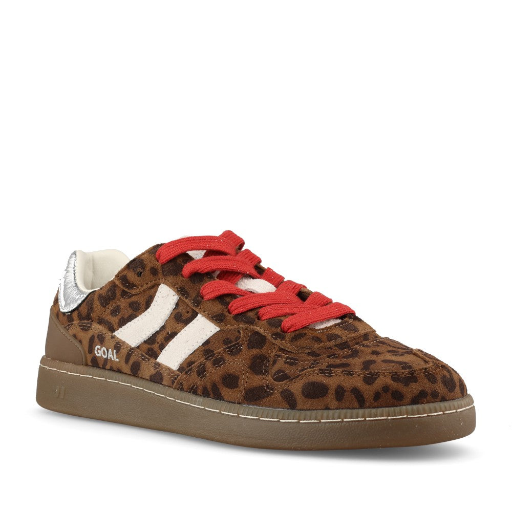 Coolway Ladies Goal 7603298 Trainer In Leopard