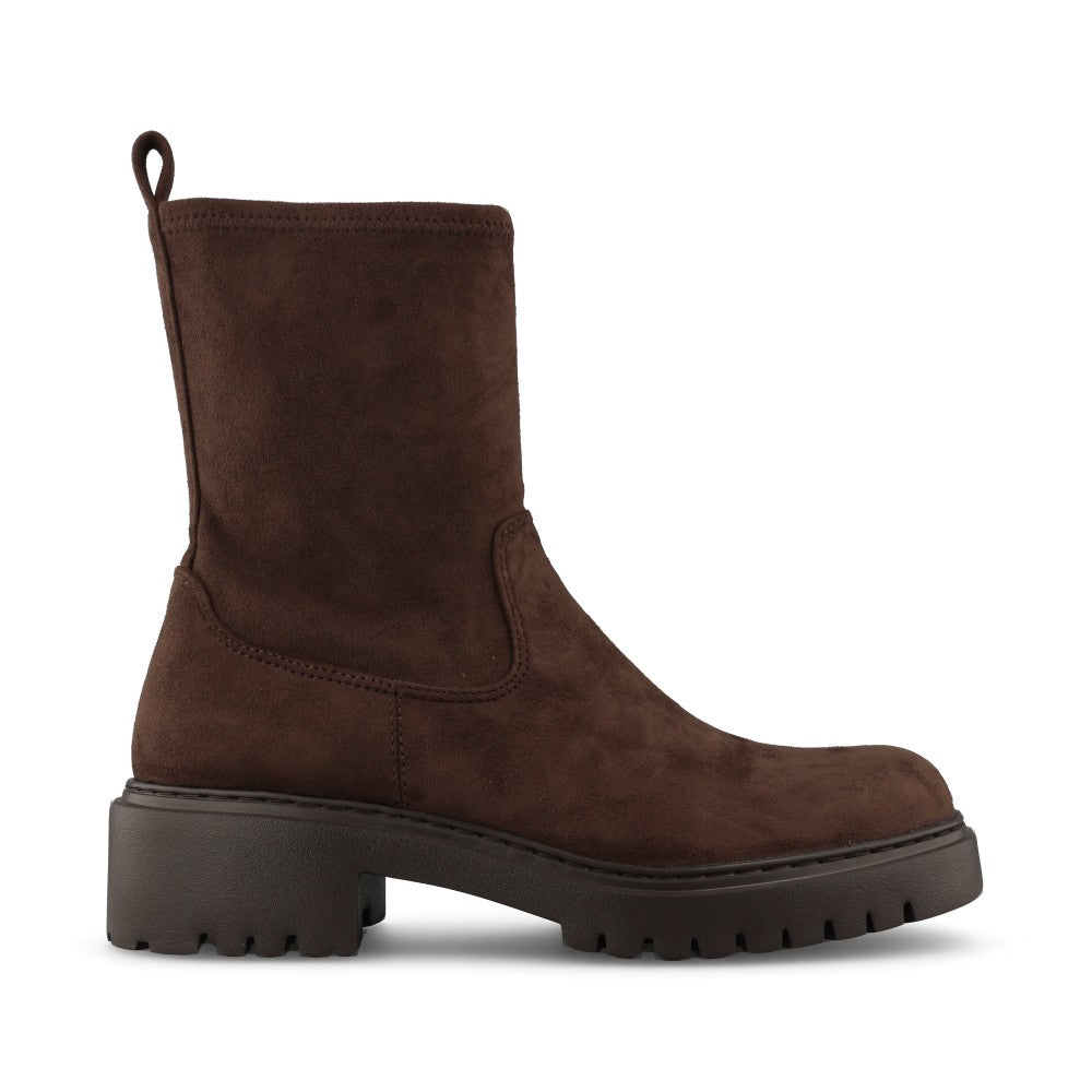 Unisa Ladies Guido Calf Boot In Brown