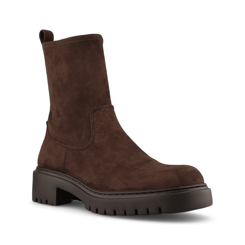 Unisa Ladies Guido Calf Boot In Brown